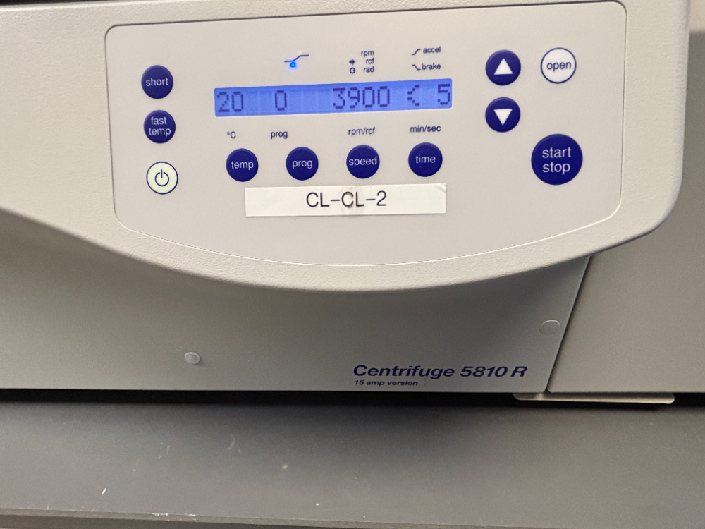 Image of Eppendorf Centrifuge 5810 R